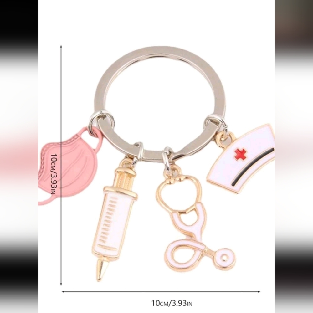 ๐ Nurse Keyring - Picture 3 of 3